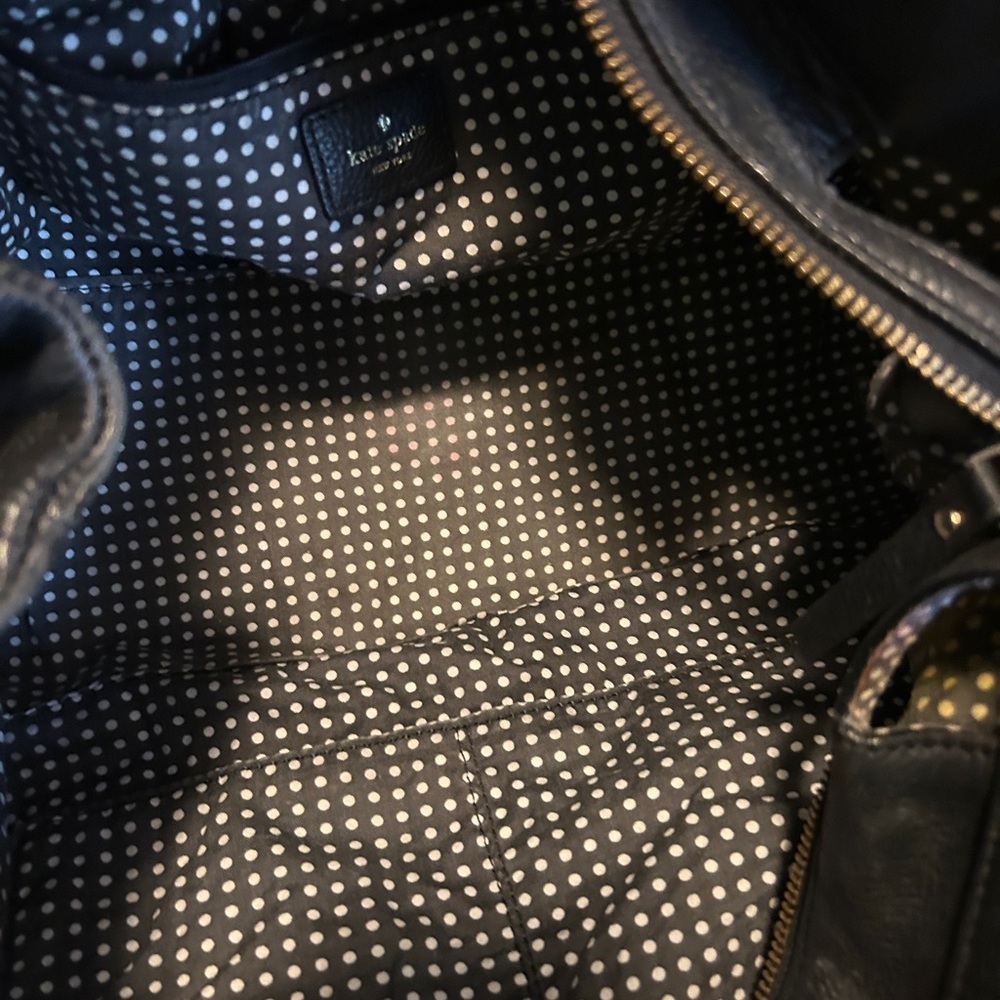 Kate Spade Black Leather Handbag - Picture 6 of 11